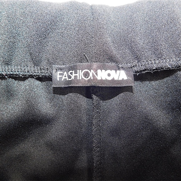 Fashion Nova Black Lounge Blazer & Pants Set | Size XL - Picture 8 of 8